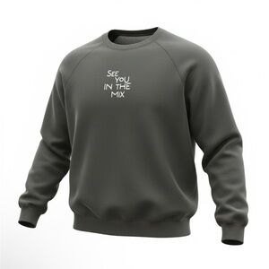 Tik Tok Black Pullover Sweater See You in The Mix NWOT Medium In The Mix